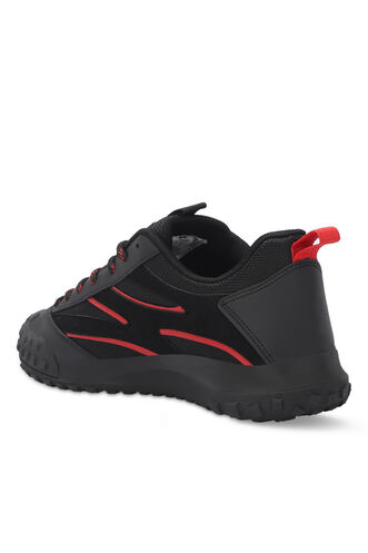 Slazenger TATUM IN Erkek Siyah / Kırmızı Outdoor - Thumbnail