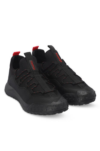 Slazenger TEMPLE Men's Outdoor Shoes Black - Red - Thumbnail