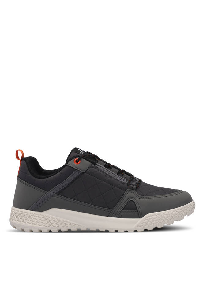 Slazenger TERENTIY Erkek Sneaker Ayakkabıları Koyu Gri - Kırmızı