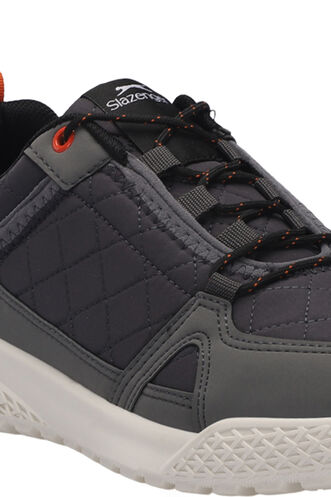 Slazenger TERENTIY Erkek Sneaker Ayakkabıları Koyu Gri - Kırmızı - Thumbnail