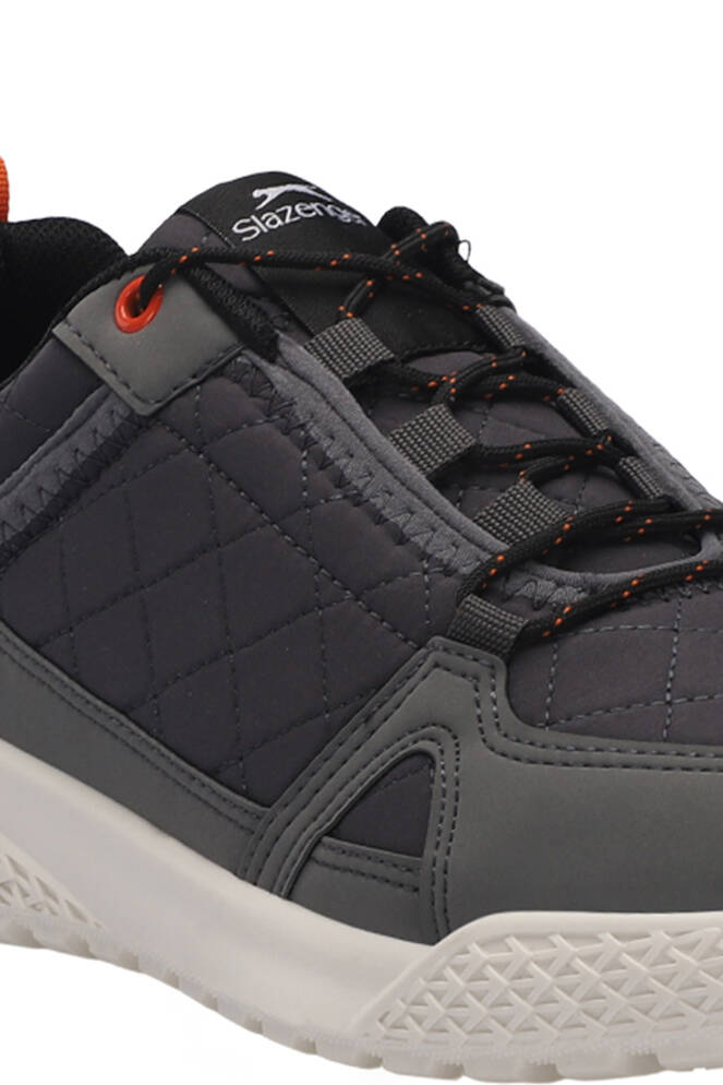 Slazenger TERENTIY Erkek Sneaker Ayakkabıları Koyu Gri - Kırmızı