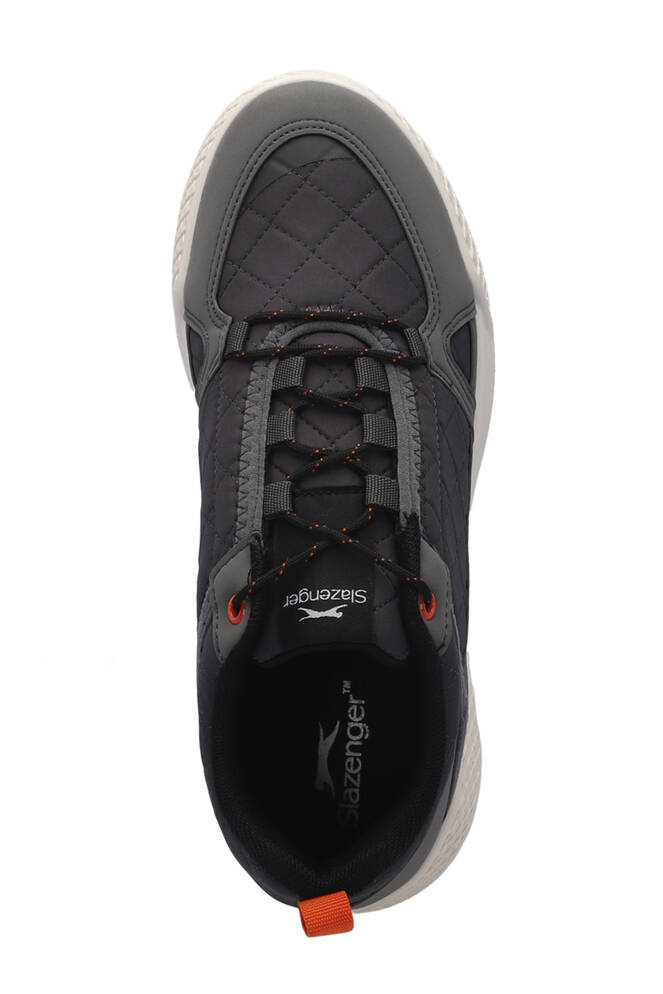 Slazenger TERENTIY Erkek Sneaker Ayakkabıları Koyu Gri - Kırmızı