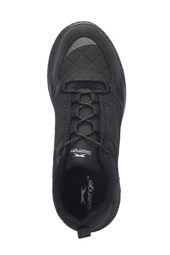 Slazenger TERENTIY Erkek Sneaker Ayakkabıları Siyah - Siyah - Thumbnail
