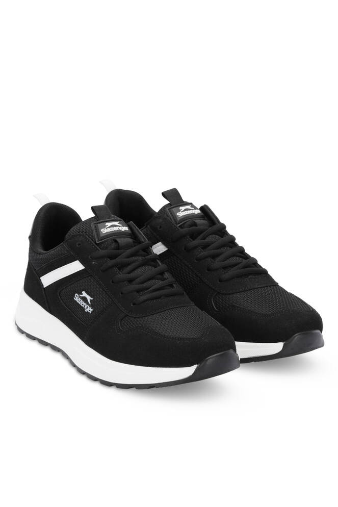 Slazenger TREKMAX Erkek Koşu & Yürüyüş Ayakkabı Siyah - Beyaz