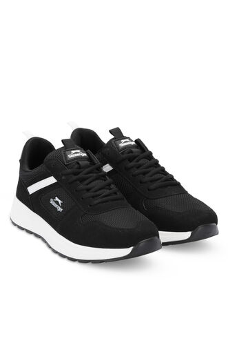 Slazenger TREKMAX Men's Running & Walking Shoes Black - White - Thumbnail