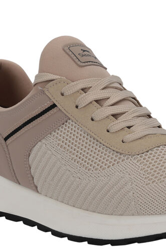 Slazenger TRUTH Erkek Bej Koşu & Yürüyüş Spor Ayakkabısı - Thumbnail