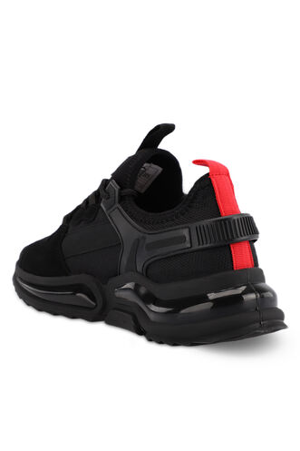 Slazenger TUCAN Running & Walking Men's Shoes Black - Red - Thumbnail