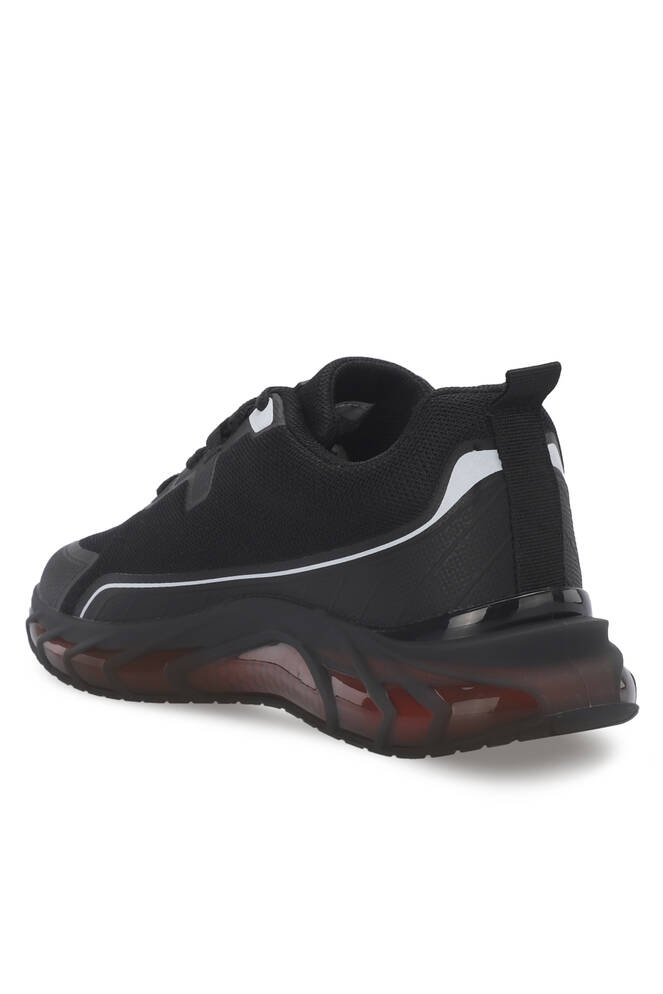 Slazenger TURBO Erkek Spor Ayakkabıları Siyah - Kırmızı