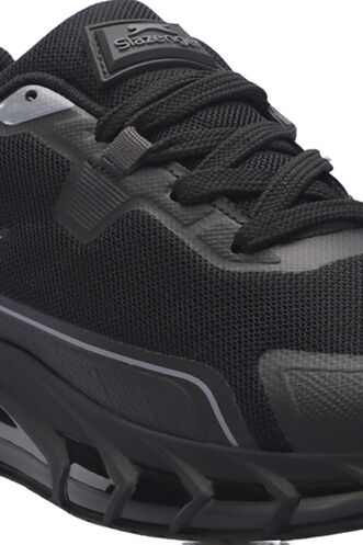 Slazenger TURBO Erkek Spor Ayakkabıları Siyah - Thumbnail