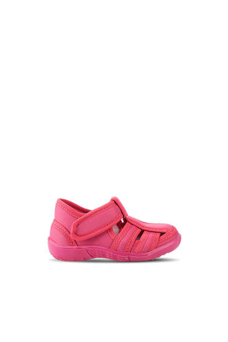 Slazenger - Slazenger UZZY Kız Çocuk Cırt Cırtlı Fuşya Sneaker
