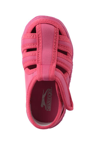 Slazenger UZZY Kız Çocuk Cırt Cırtlı Fuşya Sneaker - Thumbnail
