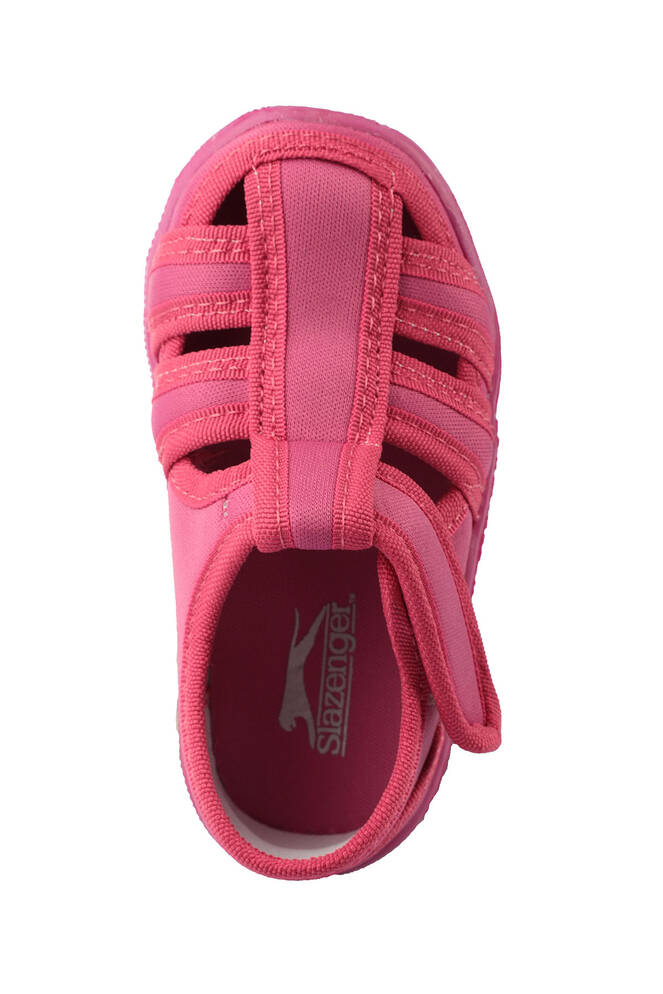 Slazenger UZZY Kız Çocuk Cırt Cırtlı Fuşya Sneaker