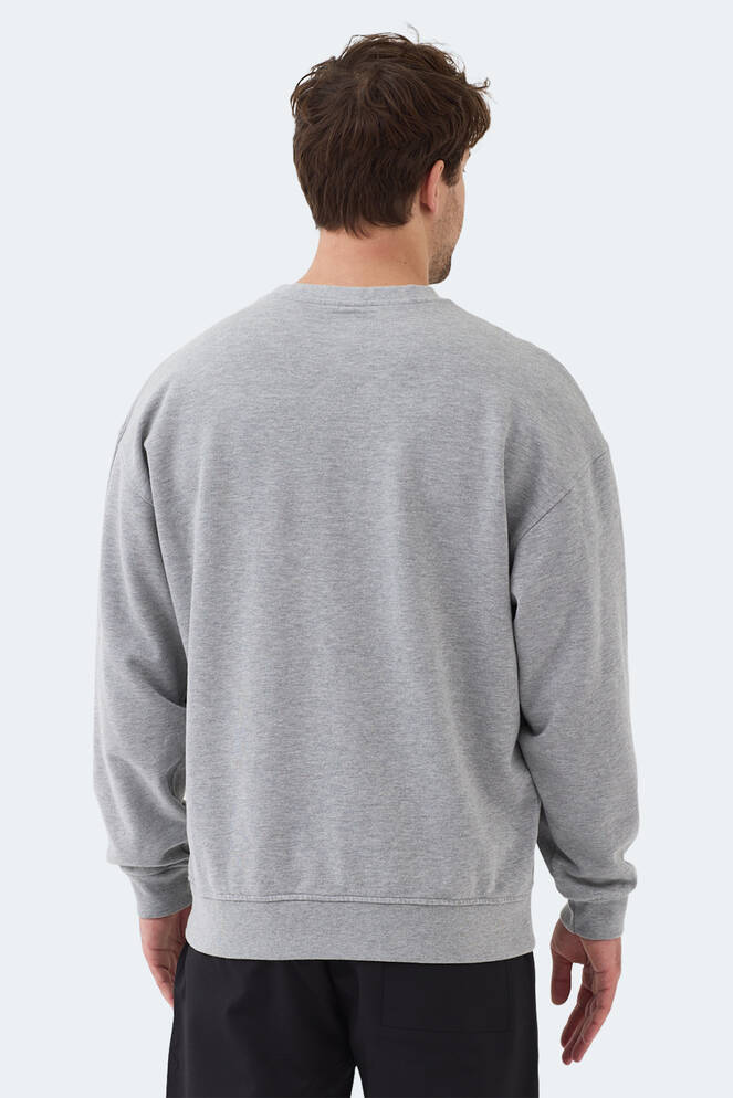 Slazenger VADIK Erkek Sweatshirt Gri