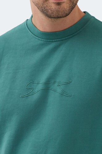 Slazenger VADIK Men's Sweatshirt Green - Thumbnail