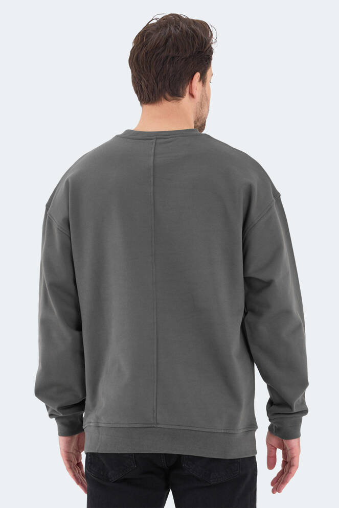 Slazenger VADIK OVERSIZE Men's Sweatshirt Khaki