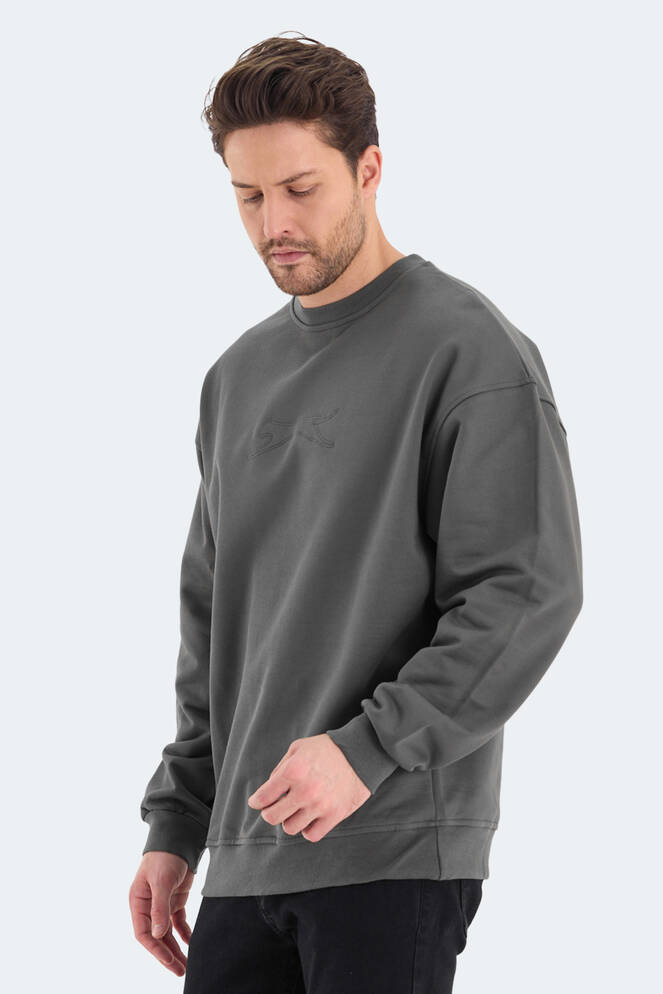 Slazenger VADIK OVERSIZE Men's Sweatshirt Khaki