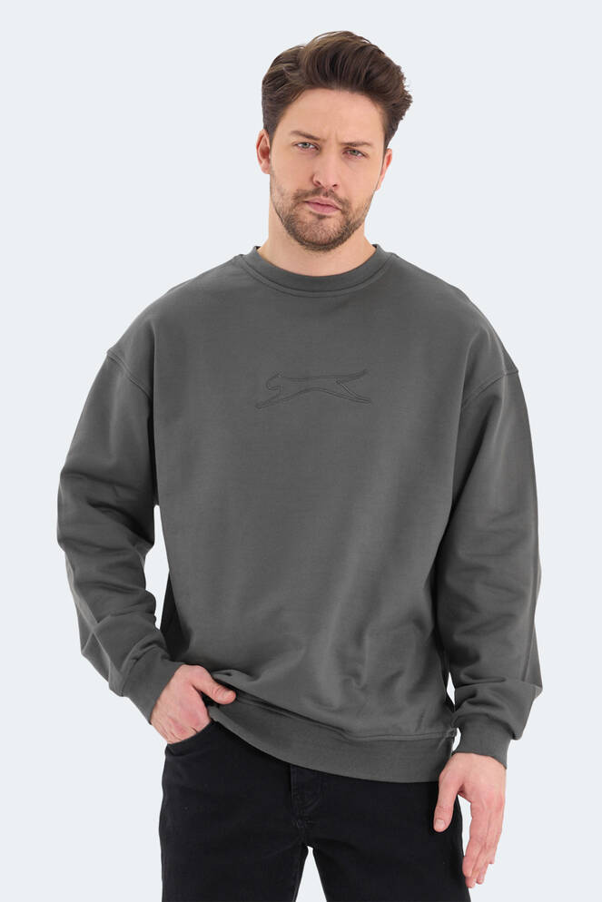 Slazenger VADIK OVERSIZE Men's Sweatshirt Khaki