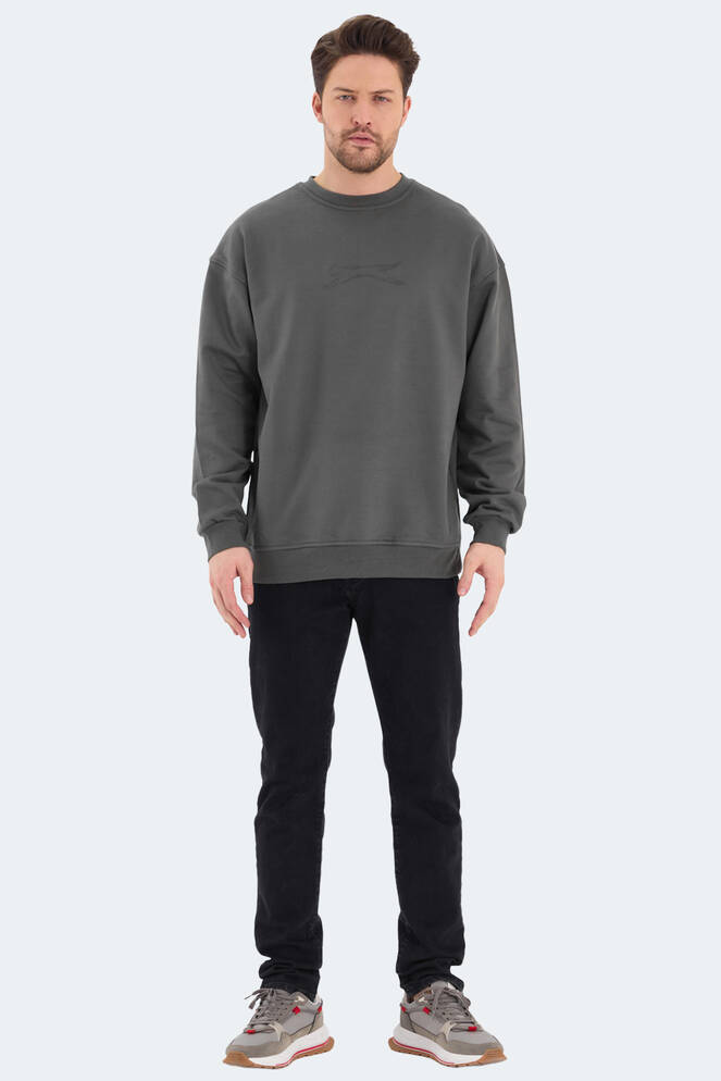Slazenger VADIK OVERSIZE Men's Sweatshirt Khaki