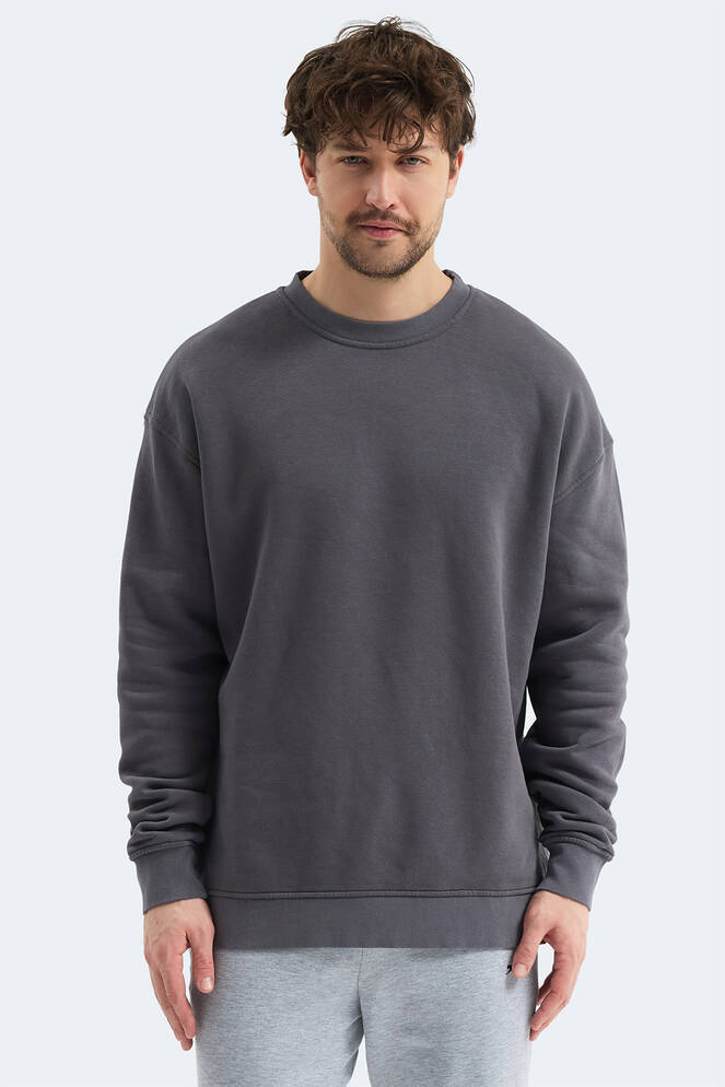 Slazenger VADIM Kadın Sweatshirt Koyu Gri
