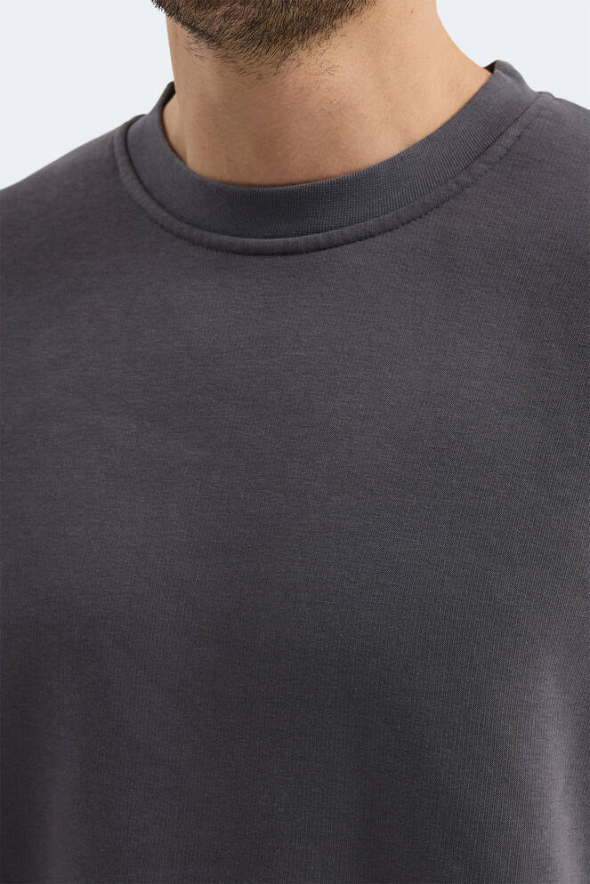 Slazenger VADIM Kadın Sweatshirt Koyu Gri