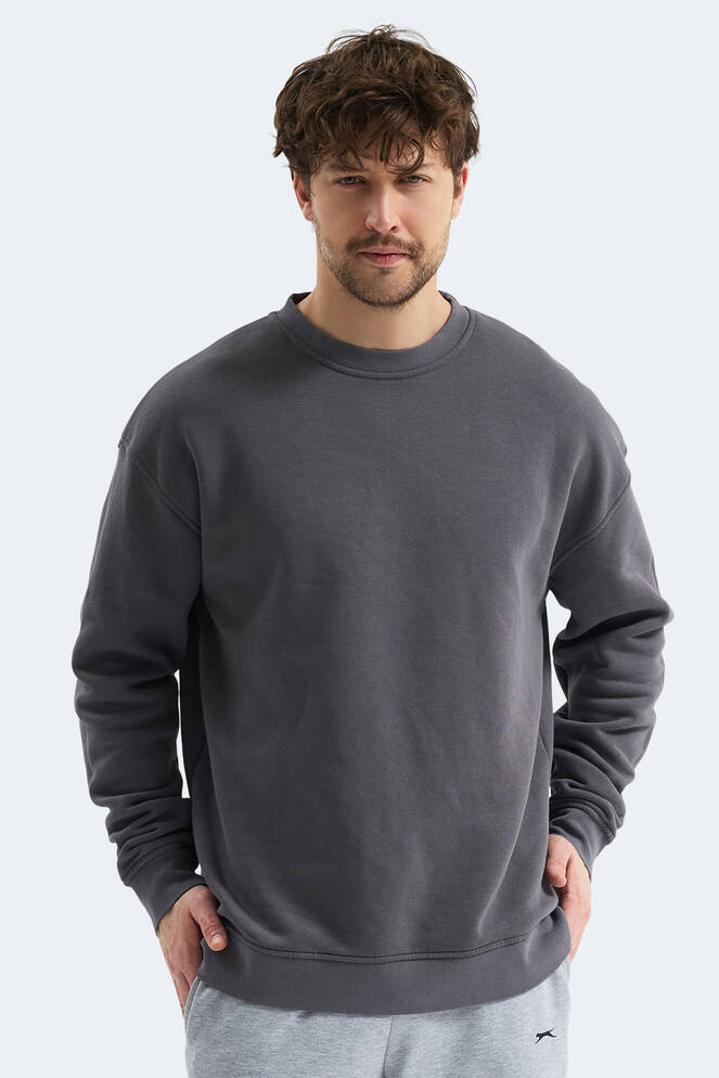 Slazenger VADIM Kadın Sweatshirt Koyu Gri