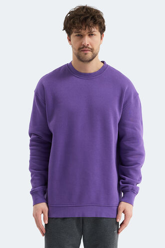 Slazenger VADIM Kadın Sweatshirt Mor - Thumbnail