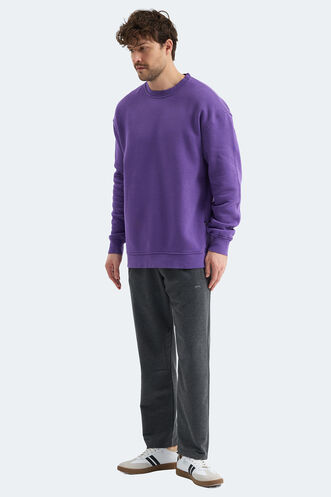 Slazenger VADIM Kadın Sweatshirt Mor - Thumbnail