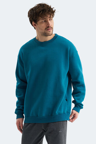 Slazenger VADIM Kadın Sweatshirt Petrol - Thumbnail