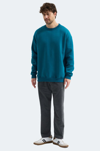 Slazenger VADIM Kadın Sweatshirt Petrol - Thumbnail