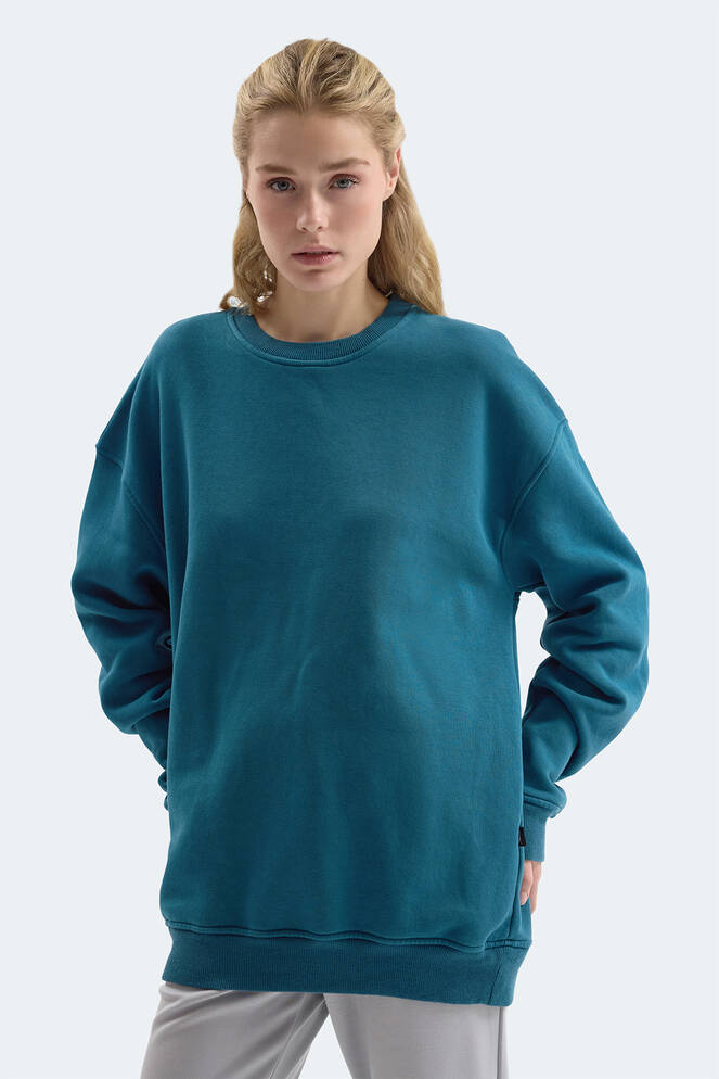 Slazenger VADIM Women's Sweatshirt Petrol