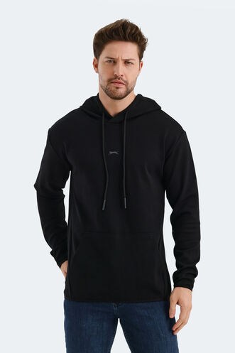Slazenger VADIMIR Men's Sweatshirt Black - Thumbnail