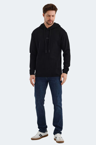 Slazenger VADIMIR Men's Sweatshirt Black - Thumbnail