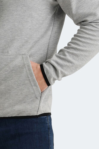 Slazenger VADIMIR Men's Sweatshirt Grey - Thumbnail