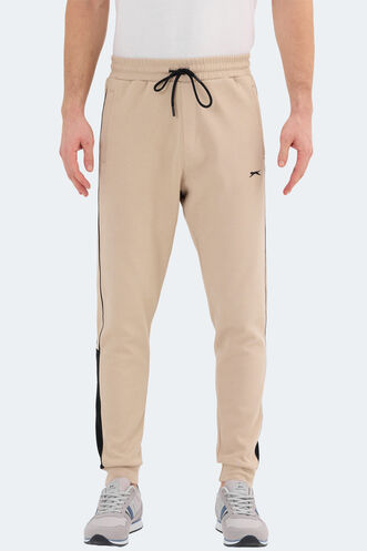 Slazenger VALARY Men's Sweatpants Beige - Thumbnail