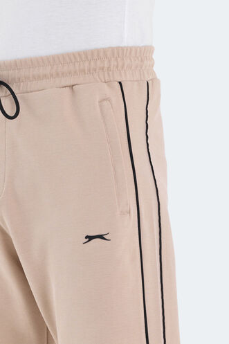 Slazenger VALARY Men's Sweatpants Beige - Thumbnail