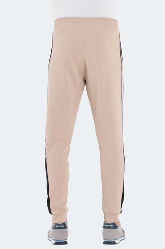 Slazenger VALARY Men's Sweatpants Beige - Thumbnail
