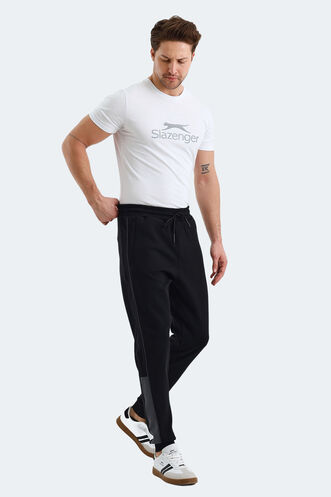 Slazenger VALARY Men's Sweatpants Black - Thumbnail