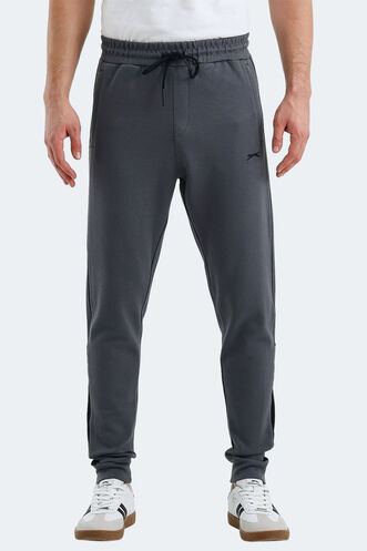 Slazenger VALARY Men's Sweatpants Dark Grey - Thumbnail
