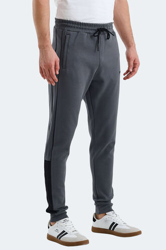 Slazenger VALARY Men's Sweatpants Dark Grey - Thumbnail