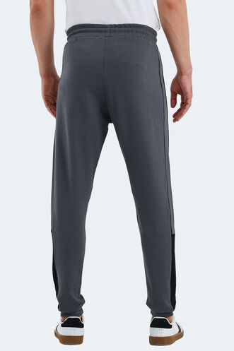 Slazenger VALARY Men's Sweatpants Dark Grey - Thumbnail