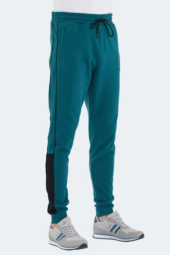 Slazenger VALARY Men's Sweatpants Petrol - Thumbnail