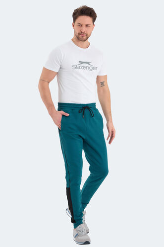 Slazenger VALARY Men's Sweatpants Petrol - Thumbnail