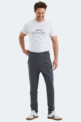 Slazenger VALDIS Erkek Eşofman Altı Koyu Gri - Thumbnail