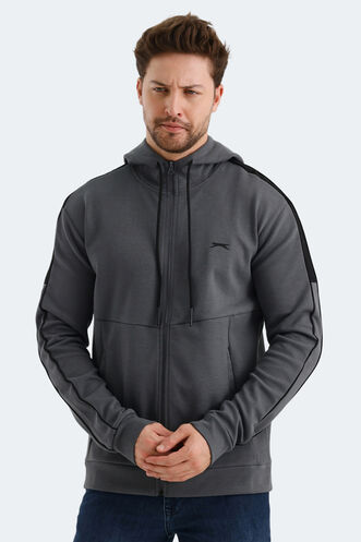 Slazenger - Slazenger VALERYA Men's Sweatshirt Dark Grey
