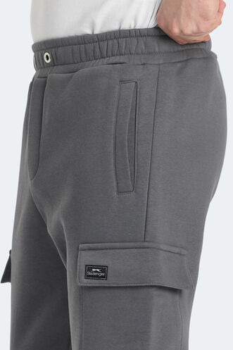 Slazenger VALORA Erkek Eşofman Altı Koyu Gri - Thumbnail