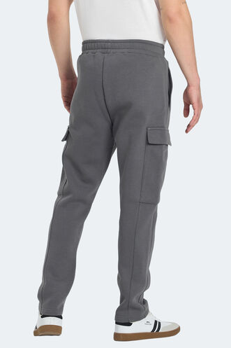 Slazenger VALORA Erkek Eşofman Altı Koyu Gri - Thumbnail