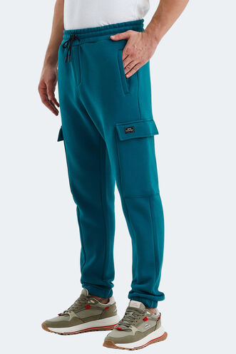 Slazenger - Slazenger VALORA Men's Sweatpants Petrol