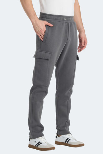 Slazenger VALORA Men's Tracksuit Bottom Dark Grey - Thumbnail