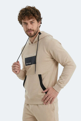 Slazenger VANDA Men's Sweatshirt Beige - Thumbnail