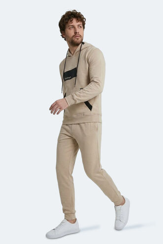 Slazenger VANDA Men's Sweatshirt Beige - Thumbnail